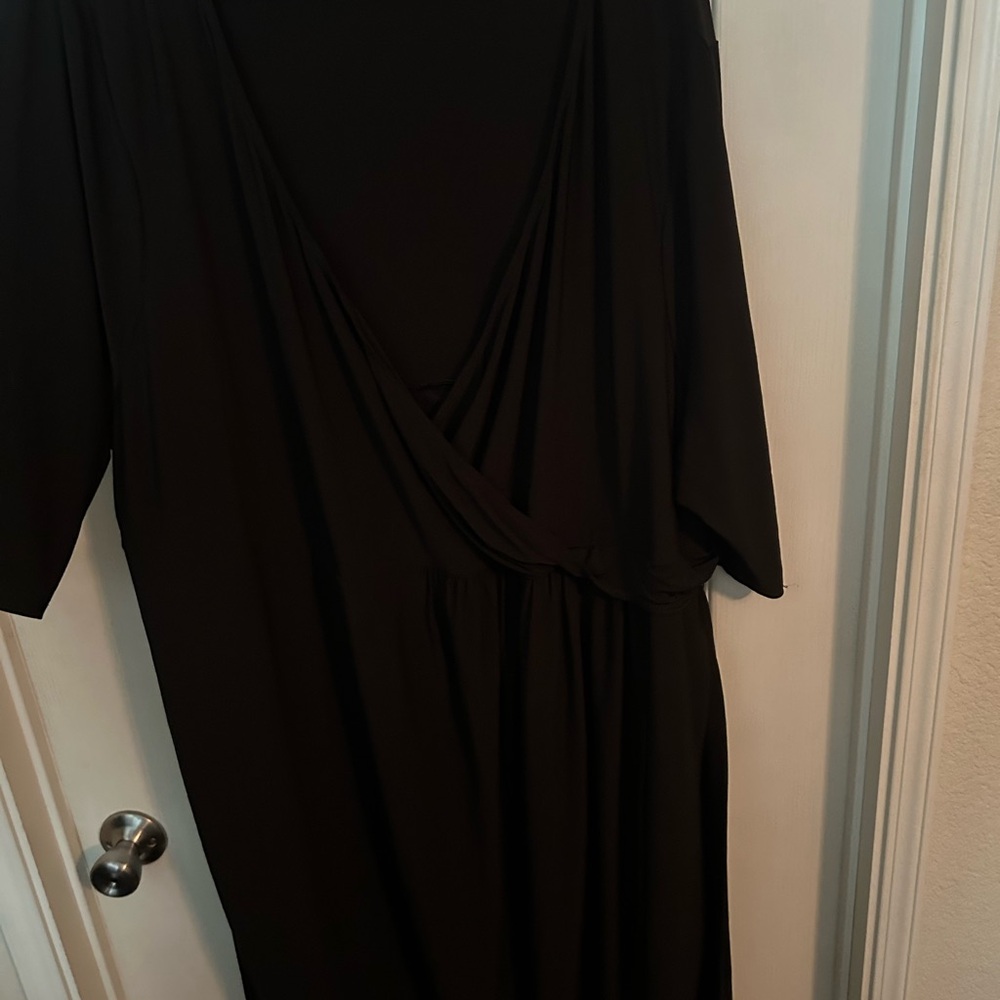 Elegant Black Women's Dress